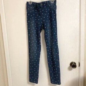 Starred jeggings
